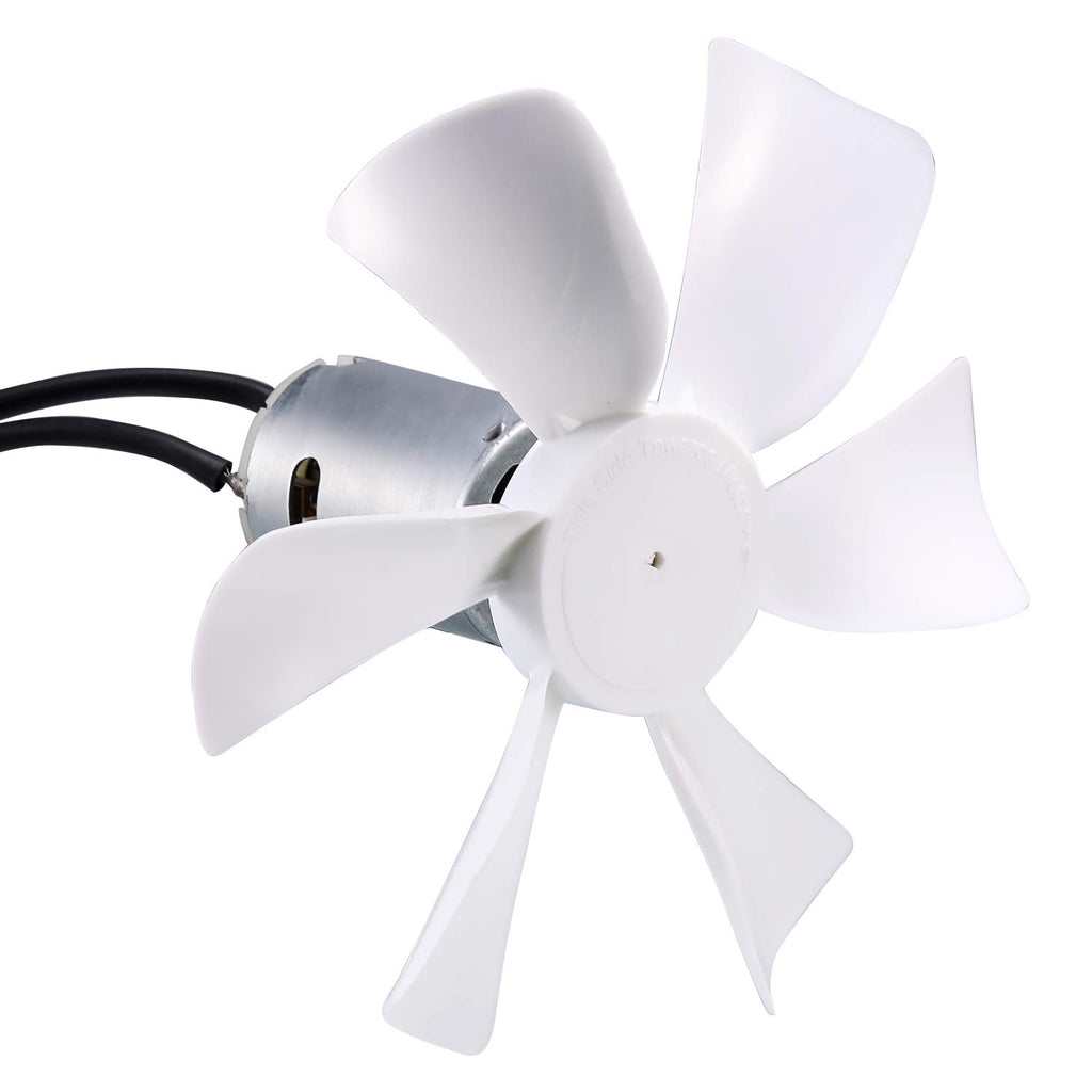 6" RV Vent Fan Blade & 12V Motor Replacement F35062