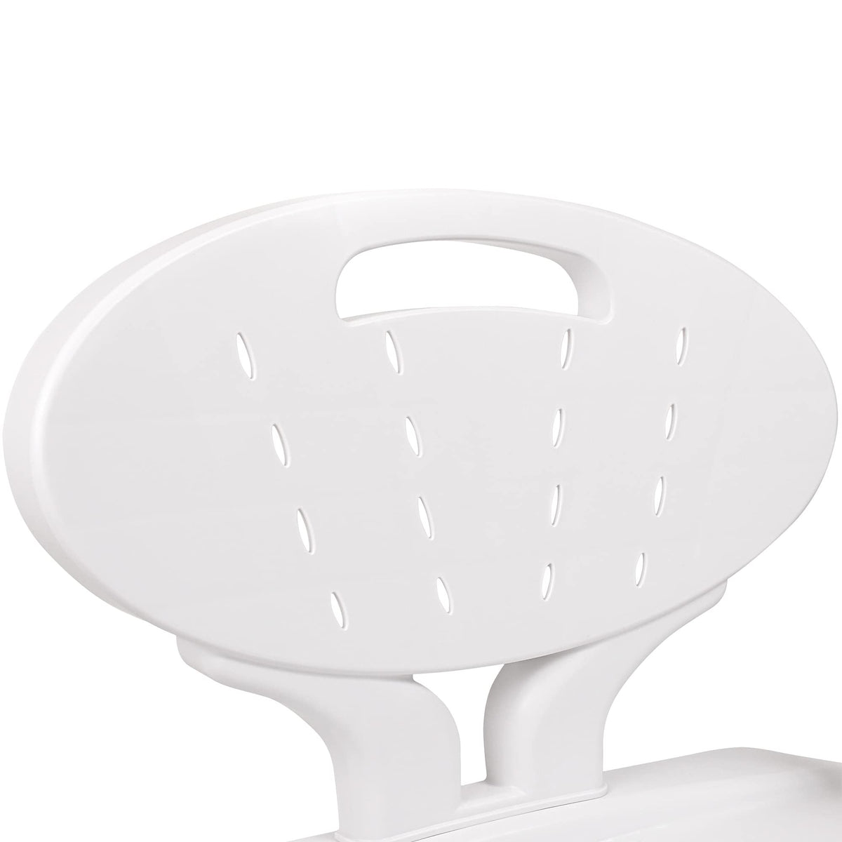 Shower Chair Bath Seat with Padded Arms, Removable Back and Adjustable Legs I2138