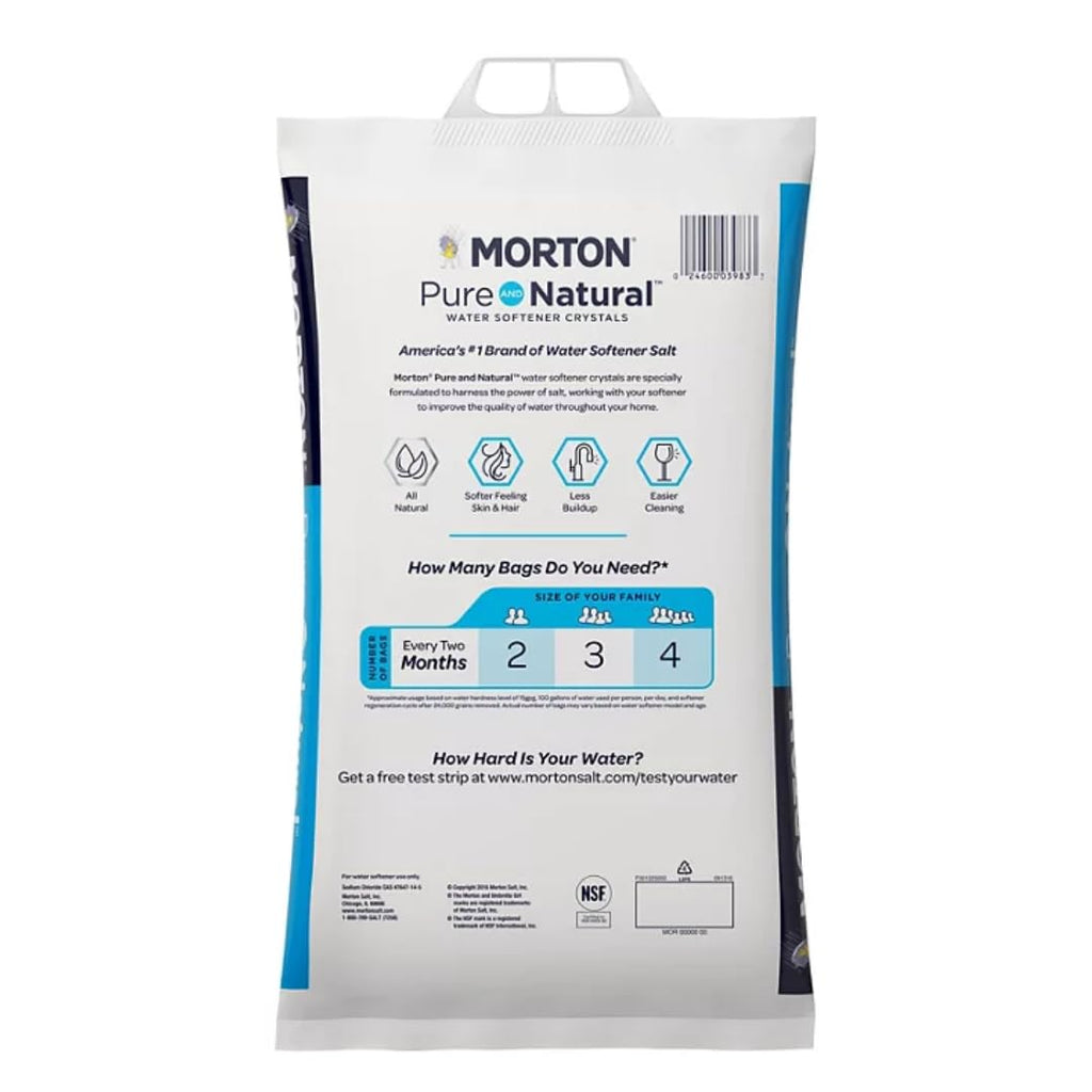 40-lbs. Water Softener Crystals (12 Bags) O1117