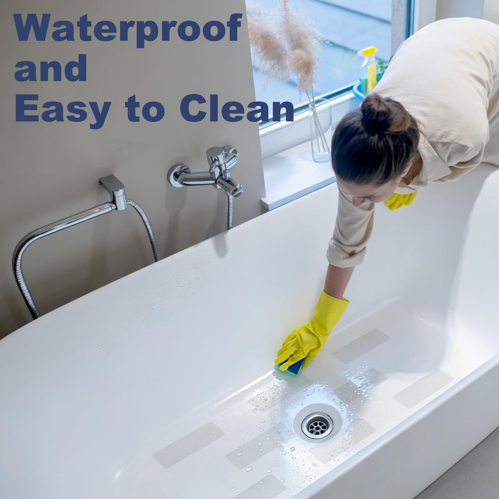 28PCS XXL Anti-Slip Shower Stickers with Scraper G3185