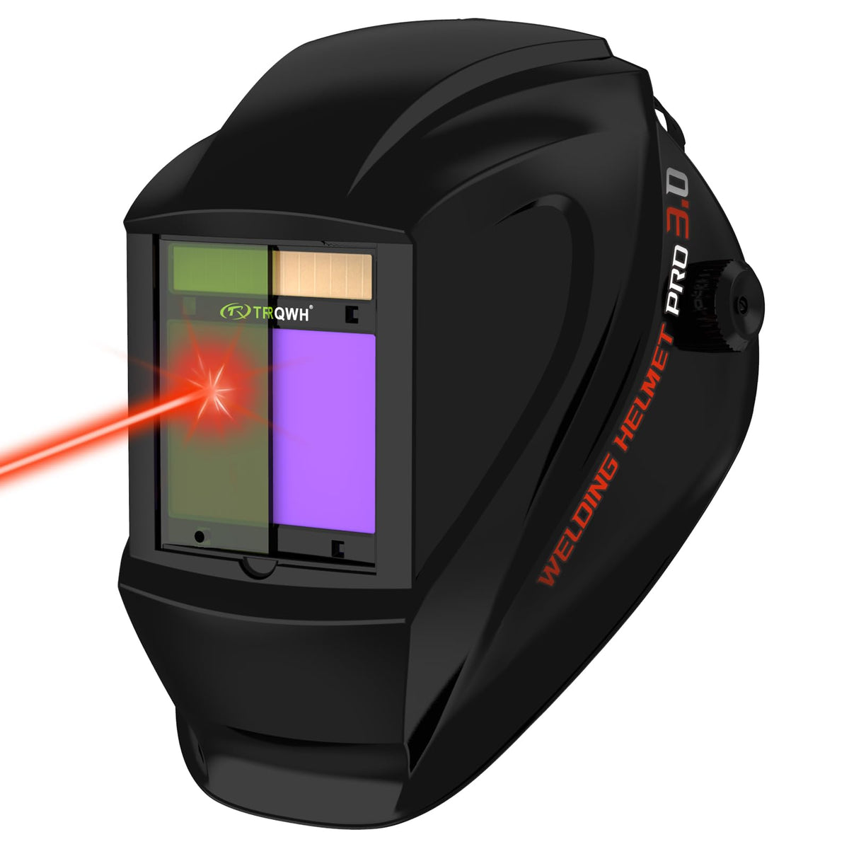 Auto Darkening Welding Helmet OD10+ Large Viewing Protective Mask G6972