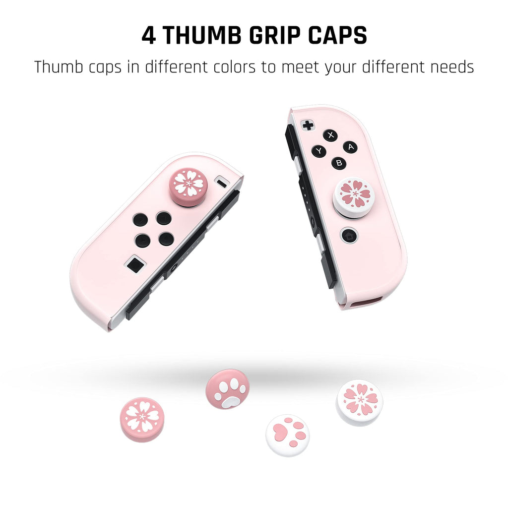 Pink Protective Hard Cover for Nintendo Switch OLED D58830