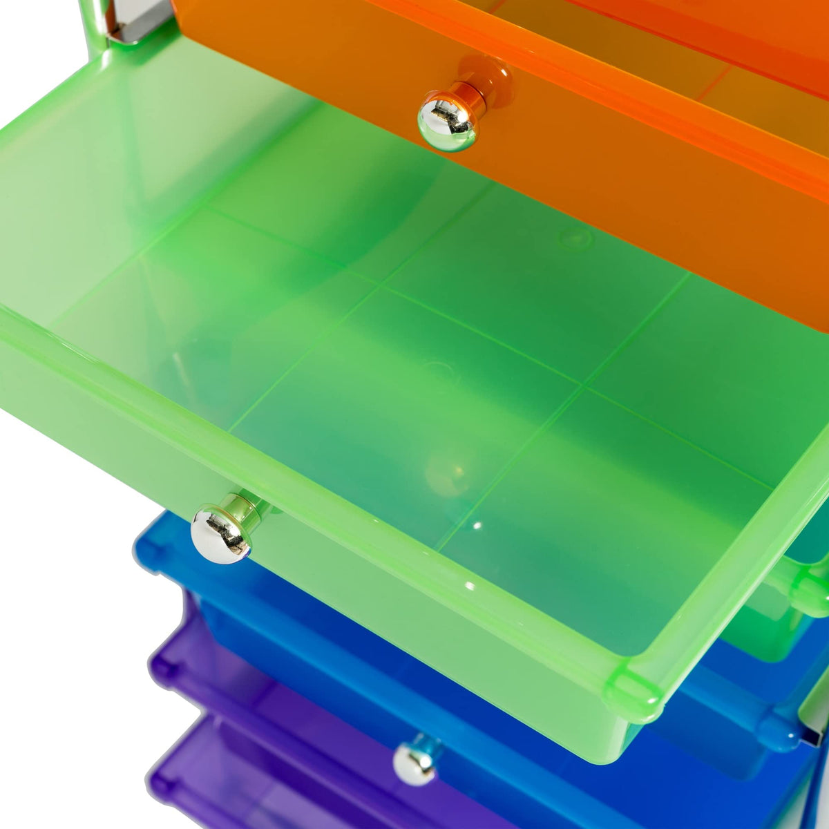 10 Drawer Rolling Cart S4305