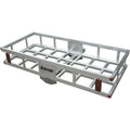 Aluminum Hitch Cargo Carrier 500-Lb Capacity Silver W3728
