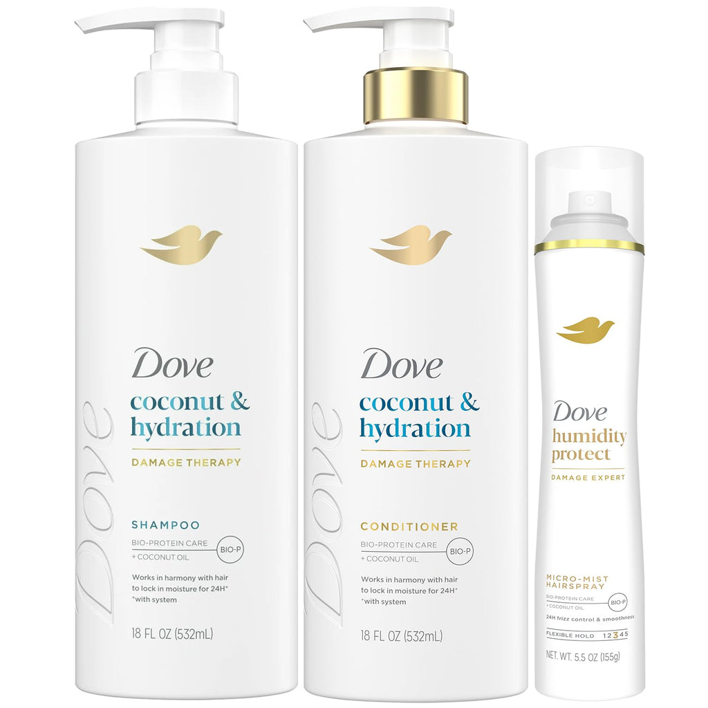 Shampoo & Conditioner Set with Hairspray 3 Piece Set Y267