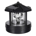Solar Lighthouse LED Rotating Garden Light with 2 Solar Panels A9828
