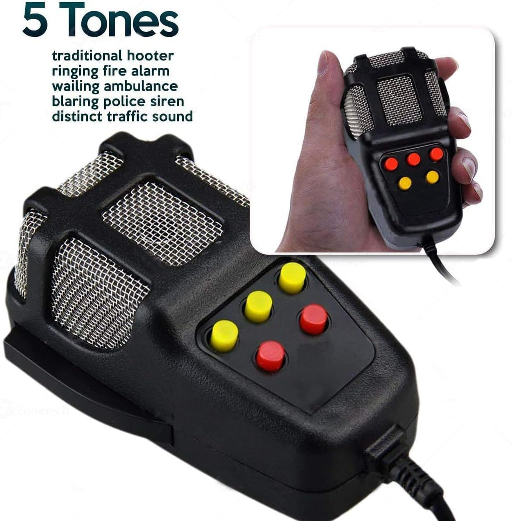 Car Siren Horn with Mic PA Speaker System I856