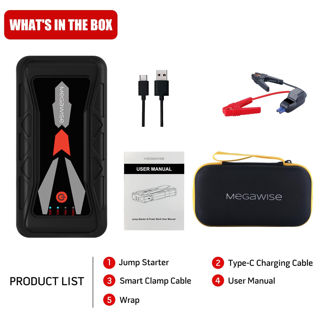 12V Car Jump Starter, 16800mAh V135278