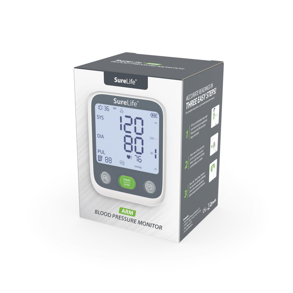 Upper Arm Blood Pressure Monitor with Arm Cuff O65247