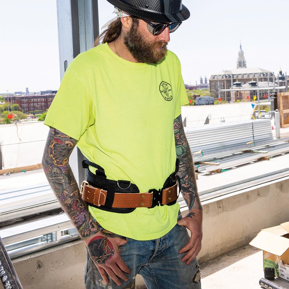 Leather Tool Belt with Quick-Release Buckle G9233