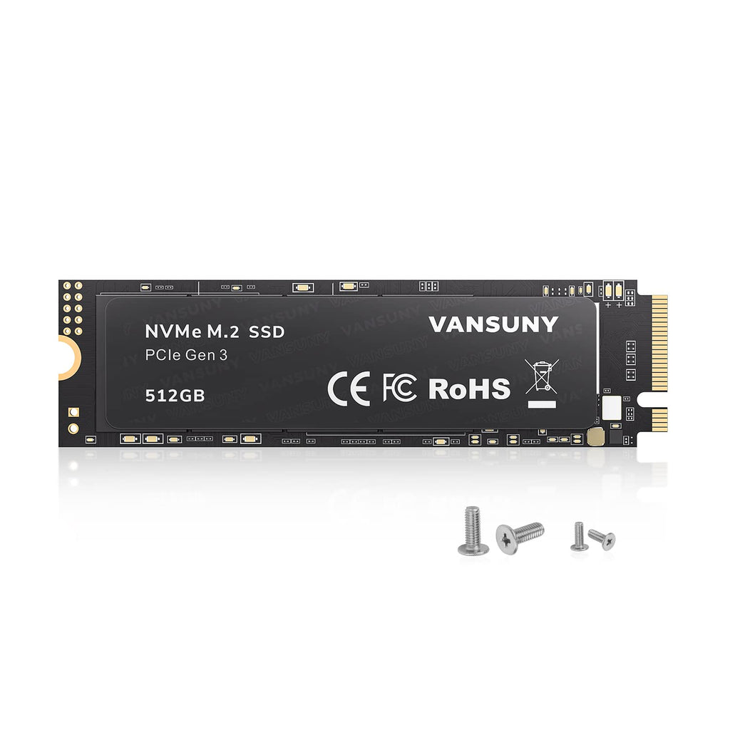 512GB NVMe M.2 Internal Solid State Drive PCIe 3.0 TLC 3D NAND 2280 R580671