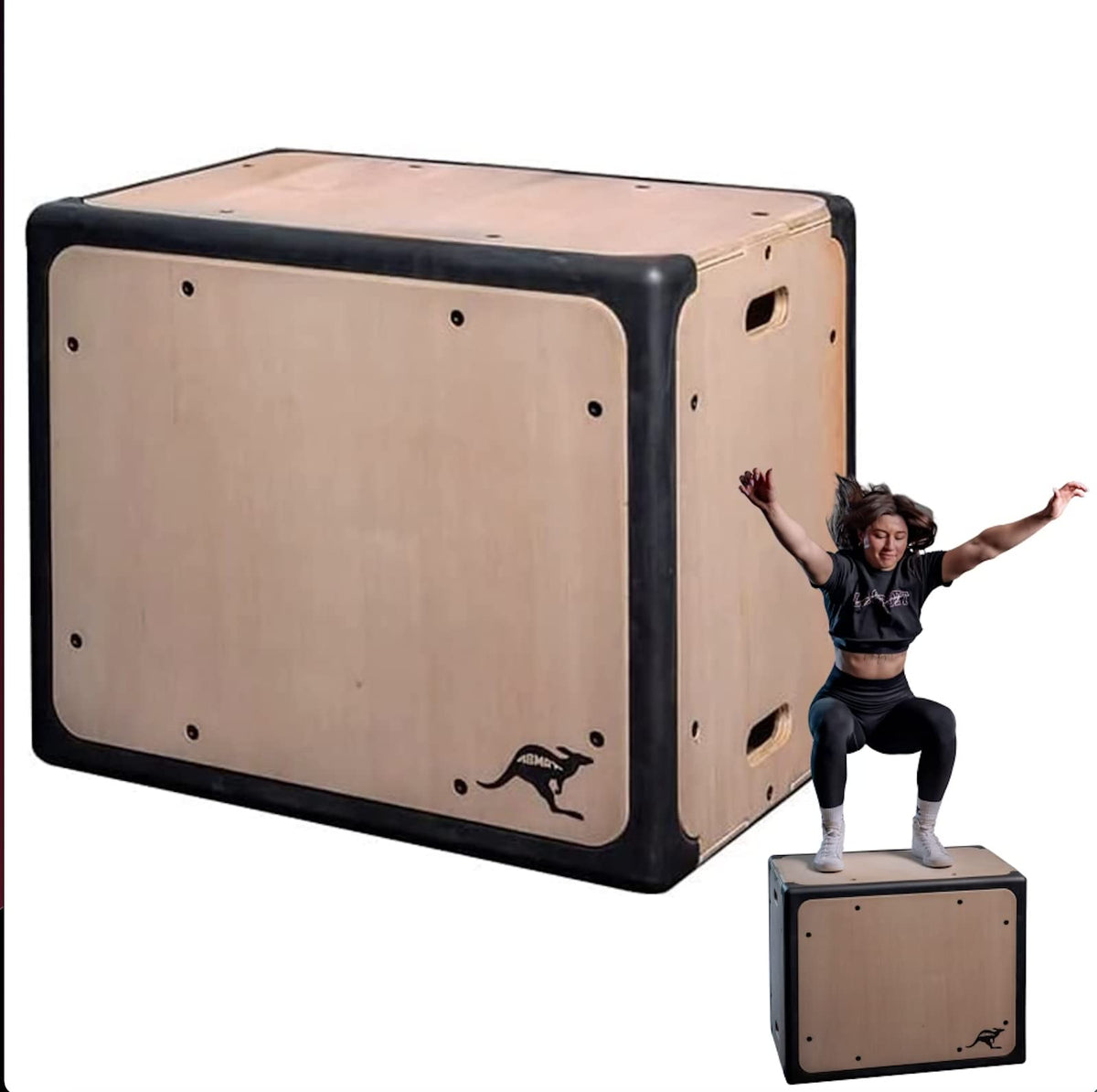 3 in 1 Foam and Wood Plyometric Box V308