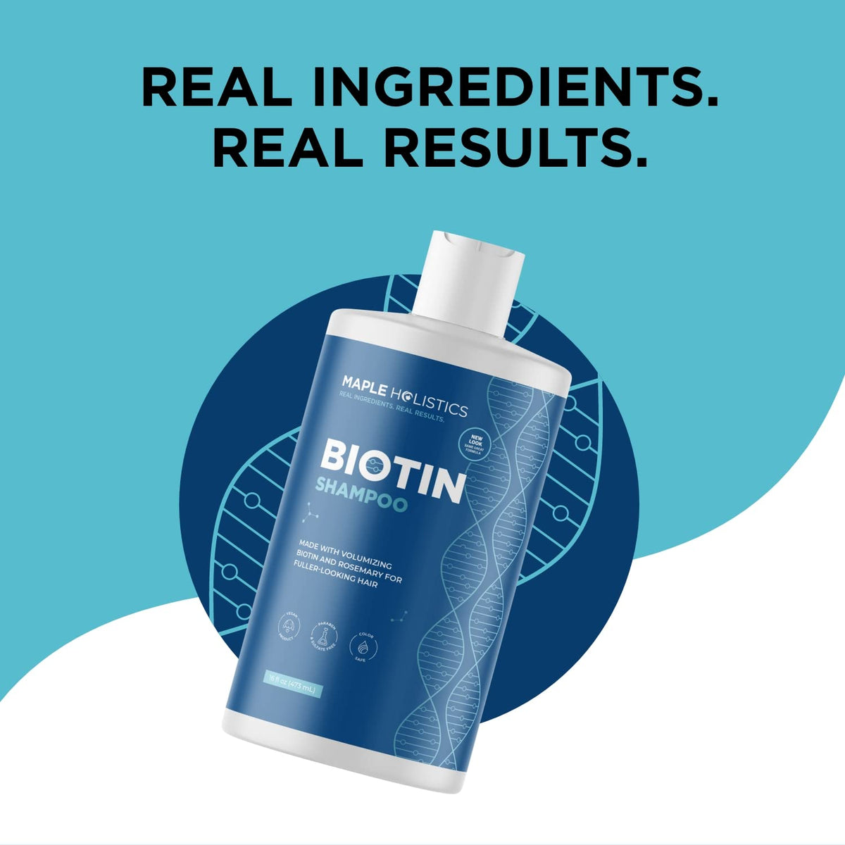 Sulfate Free Volumizing Biotin Shampoo and Conditioner Set T7006