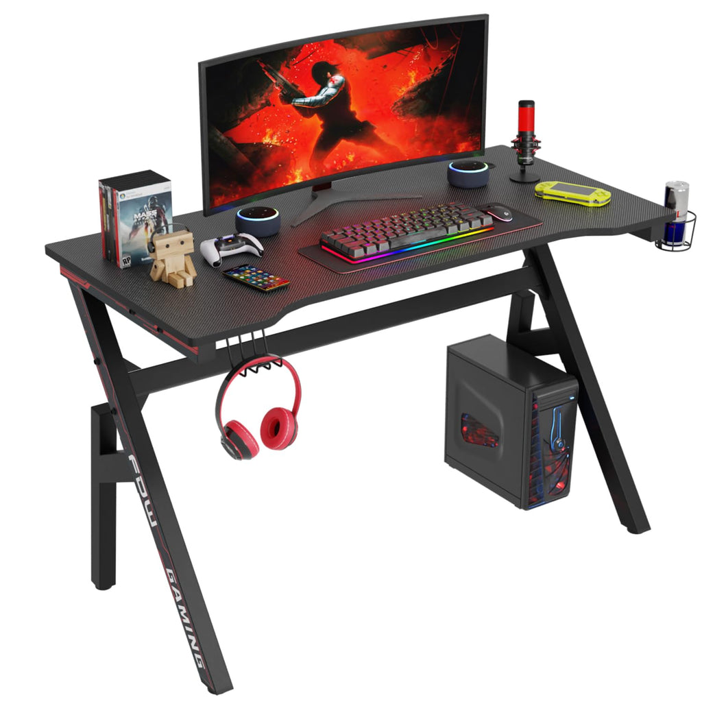 47" R-Shaped Gaming Table S285