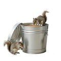 6-Gallon Galvanized Steel Storage Can with Lid H657067