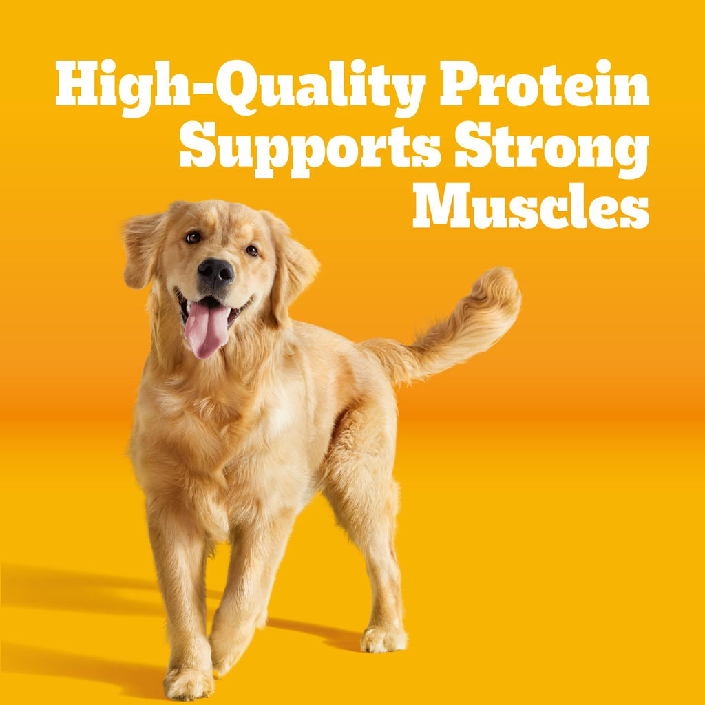 Adult Complete Nutrition Dry Dog Food Steak & Vegetable 18 lb W453502