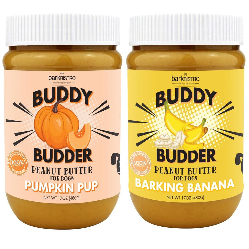 100% All Natural Dog Peanut Butter Set of 2 17oz E408156