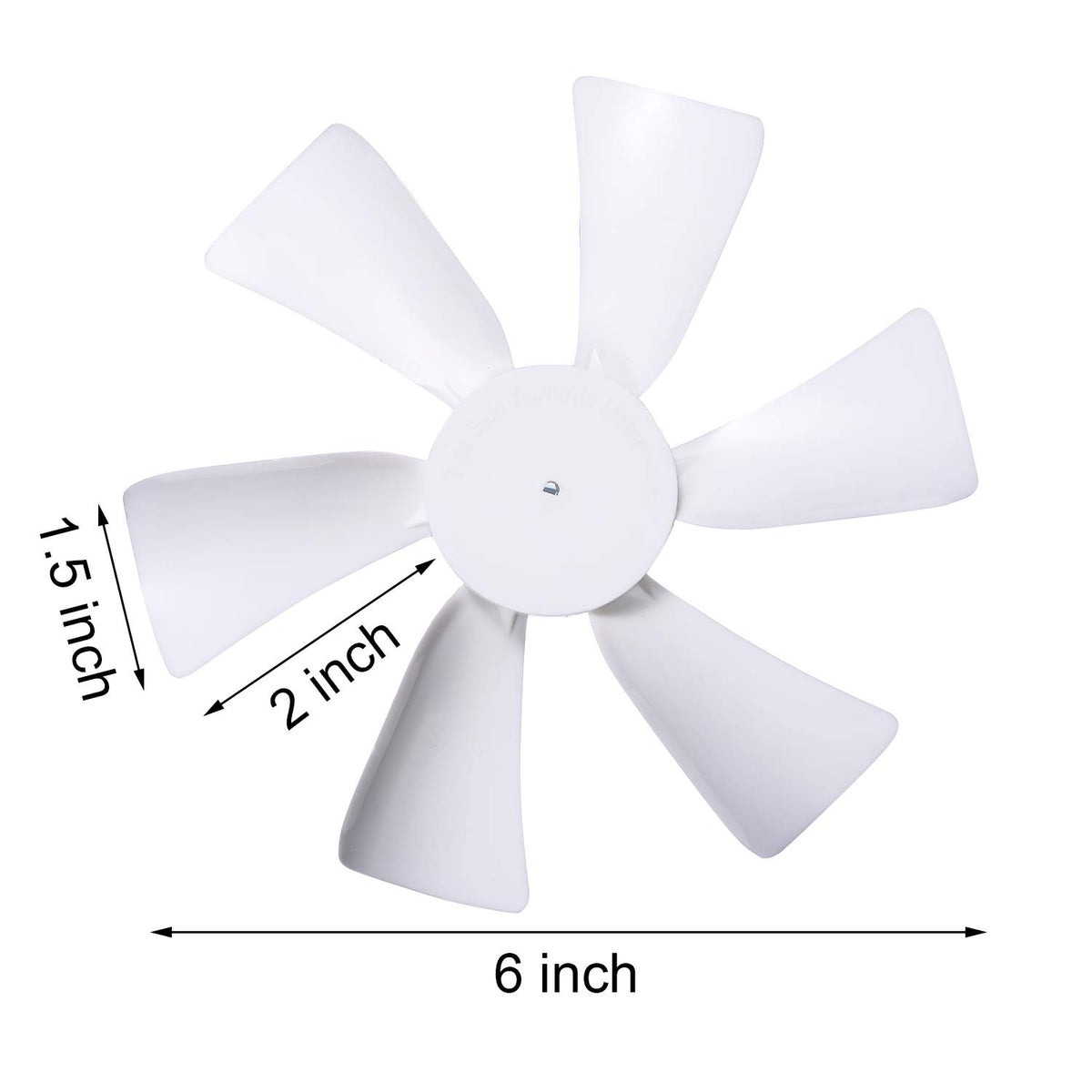6" RV Vent Fan Blade & 12V Motor Replacement F35062
