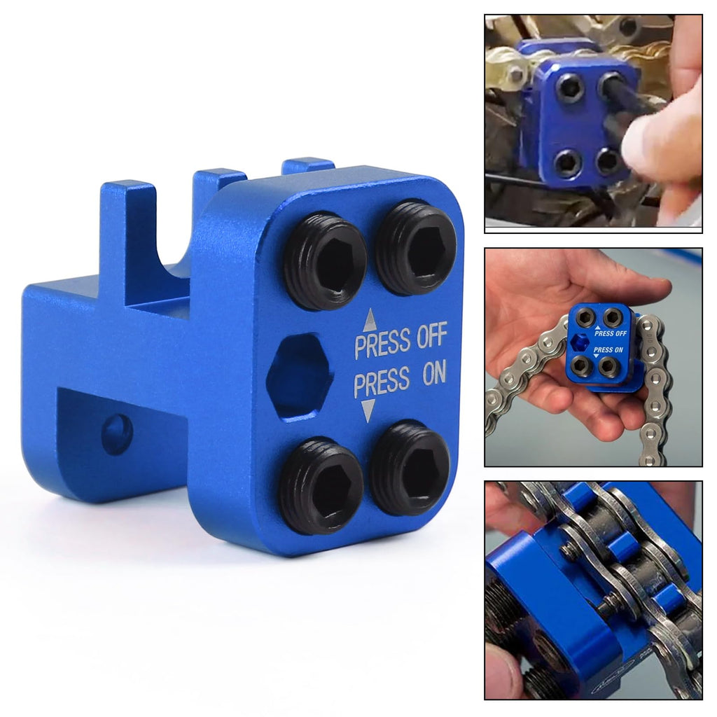 Blue Motorcycle ATV Chain Press Tool E7677