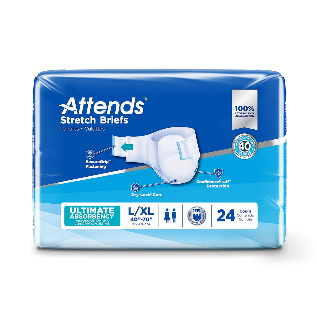 Large/X-Large Adult Incontinence Briefs 96 Ct B4982