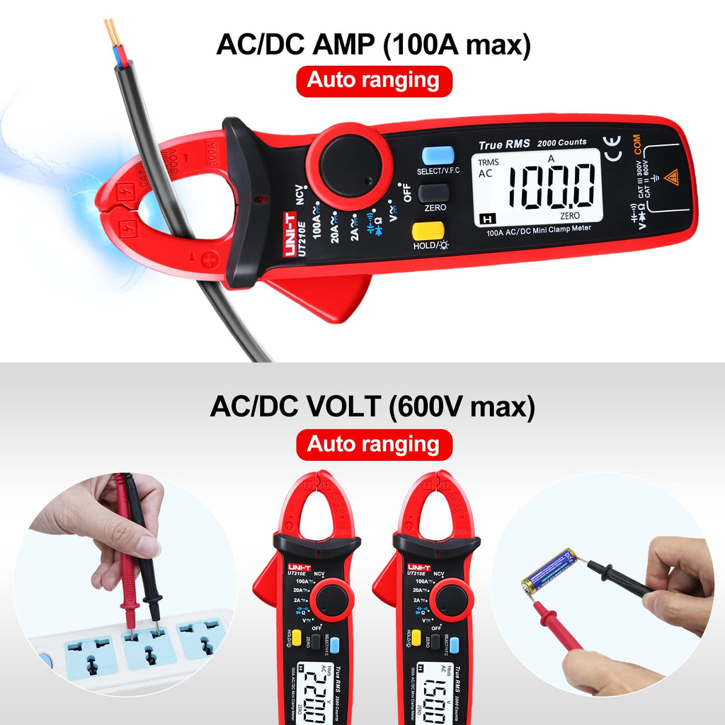 Mini Digital Clamp Meter & Phillips Screwdriver E985
