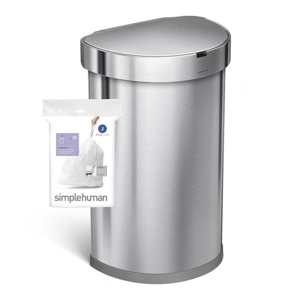 Custom Fit Trash Can Liner, 60 Count, 30-45 Liter D1410