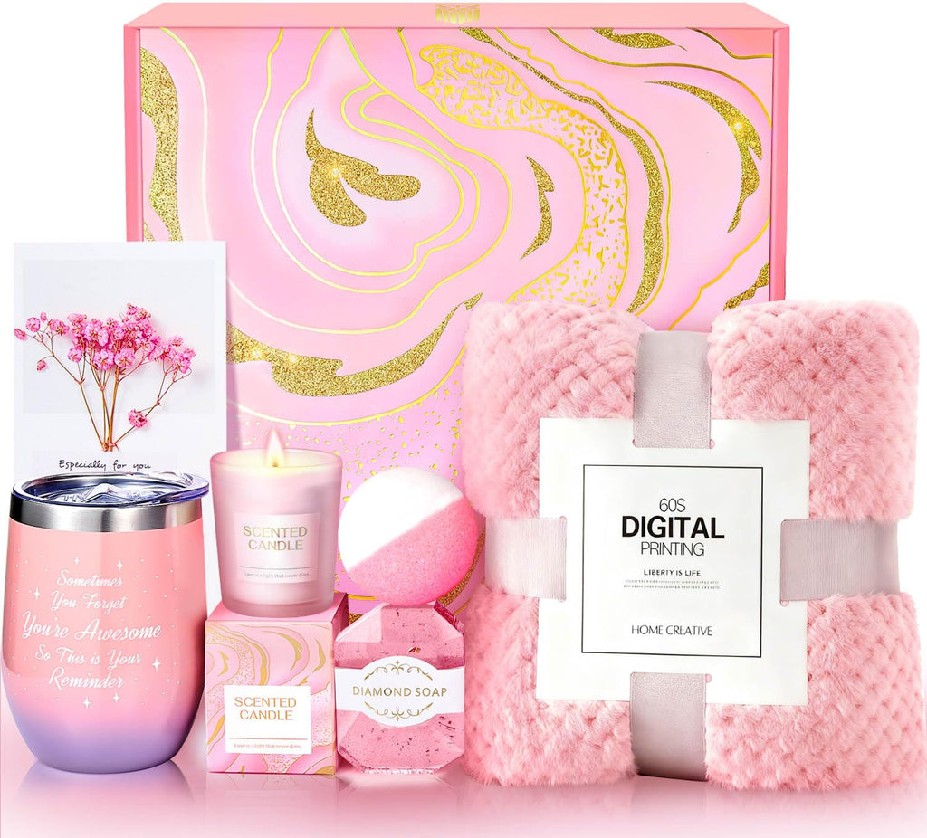 Self Care Gift Set With Blanket V338117