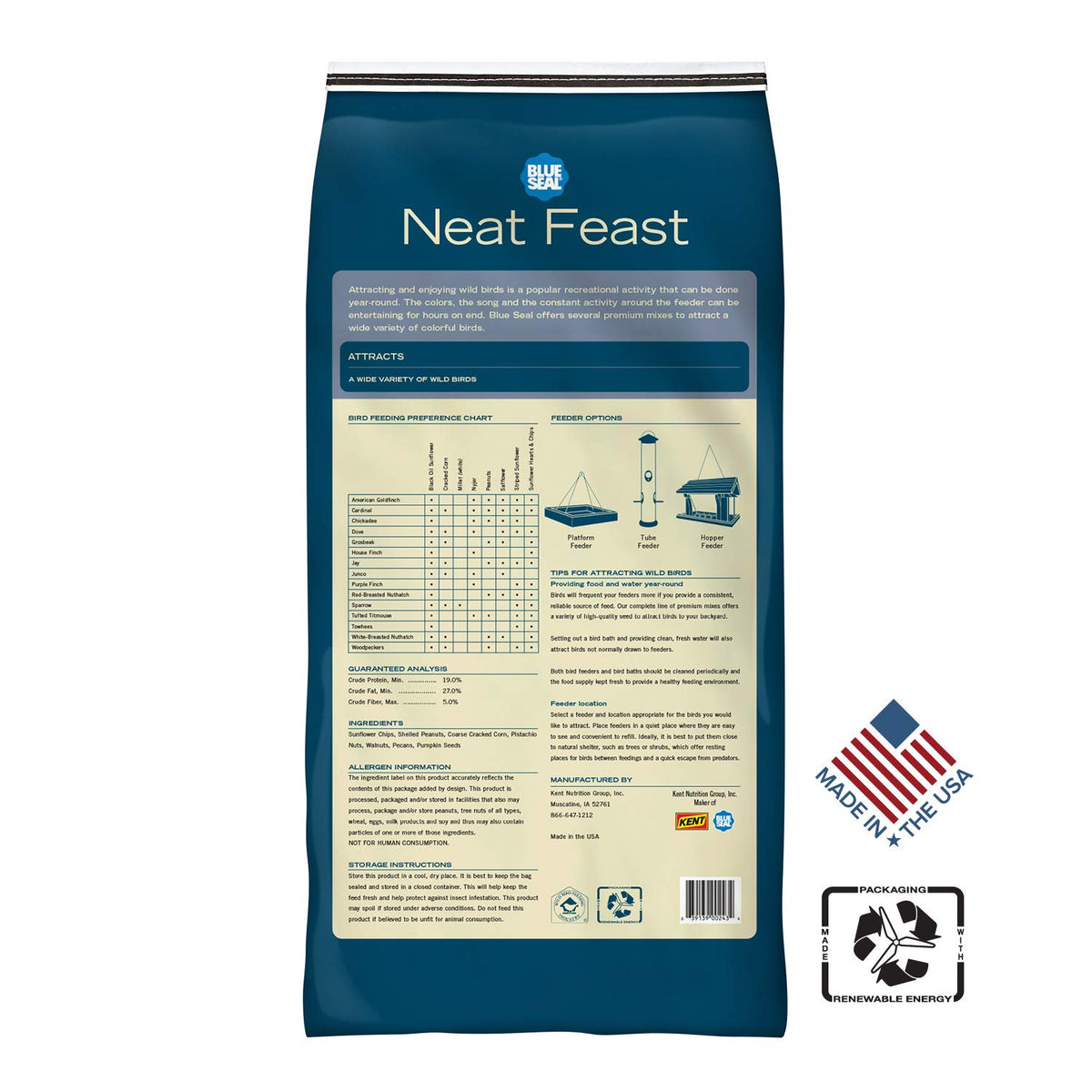 Wild Bird Seed 20 Pound Bag S373