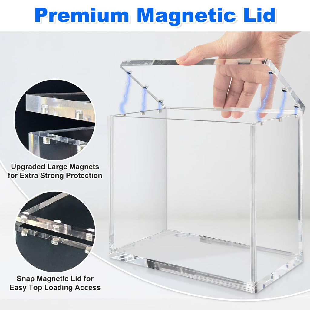 8mm Acrylic Display Case with Magnets T44271