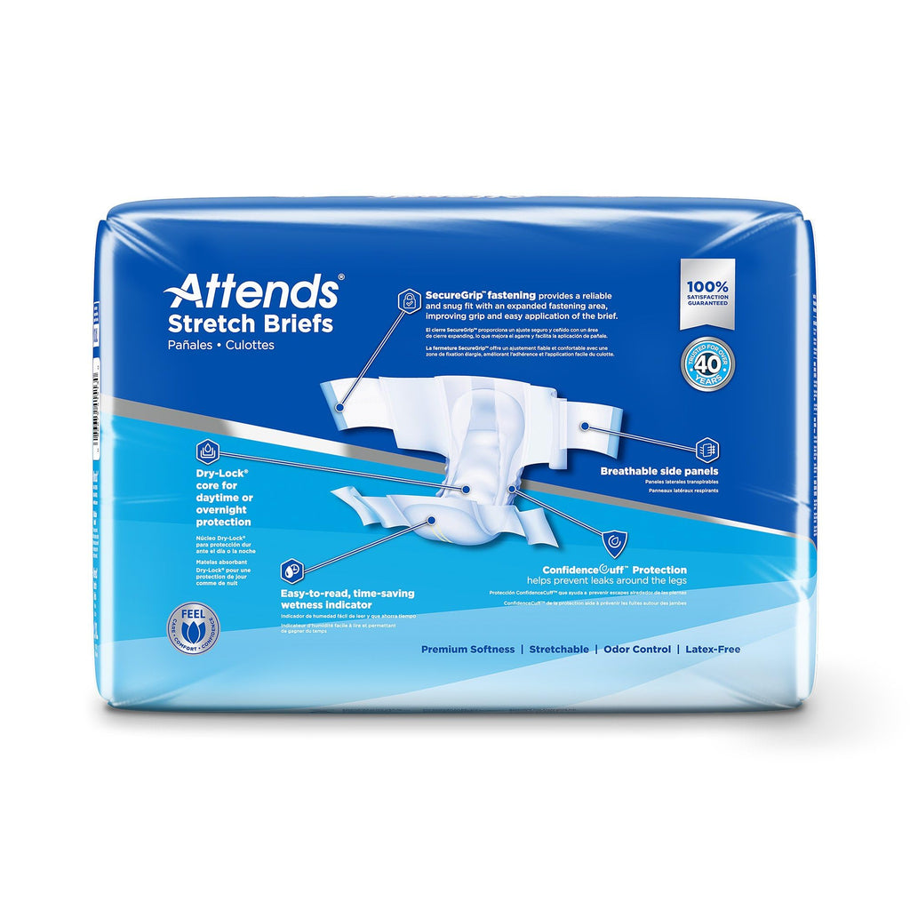 Large/X-Large Adult Incontinence Briefs 96 Ct B4982