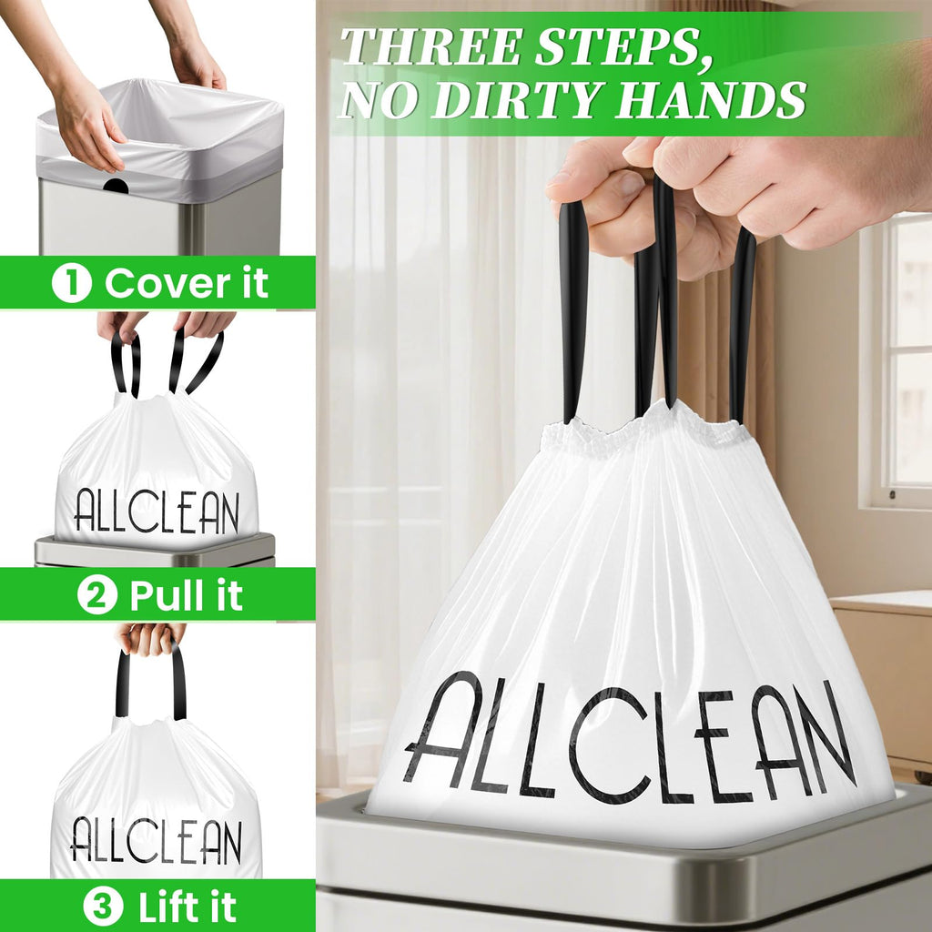 15 Gallon Drawstring Tall Kitchen Trash Bags K213095