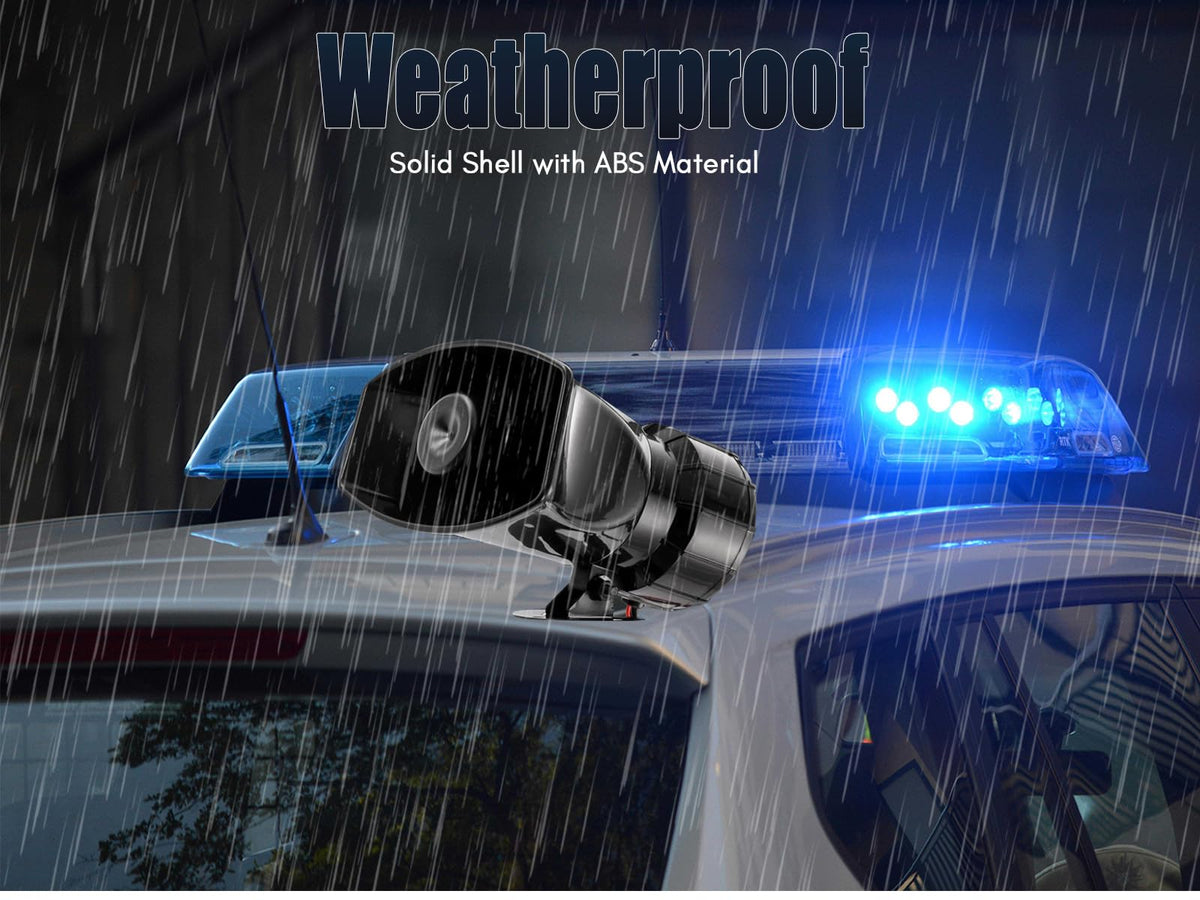 Car Siren Horn with Mic PA Speaker System I856