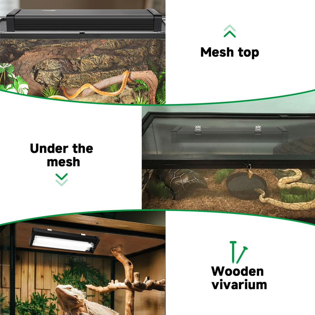 8W UVB Reptile Light Fixture Kit N703