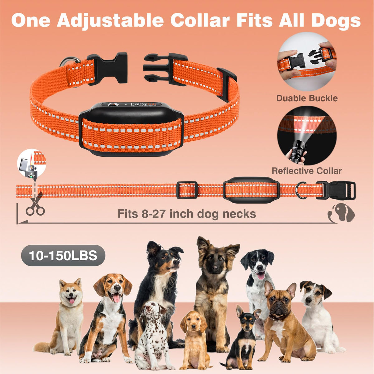 Vibrating Dog Training Collar with Remote W62613