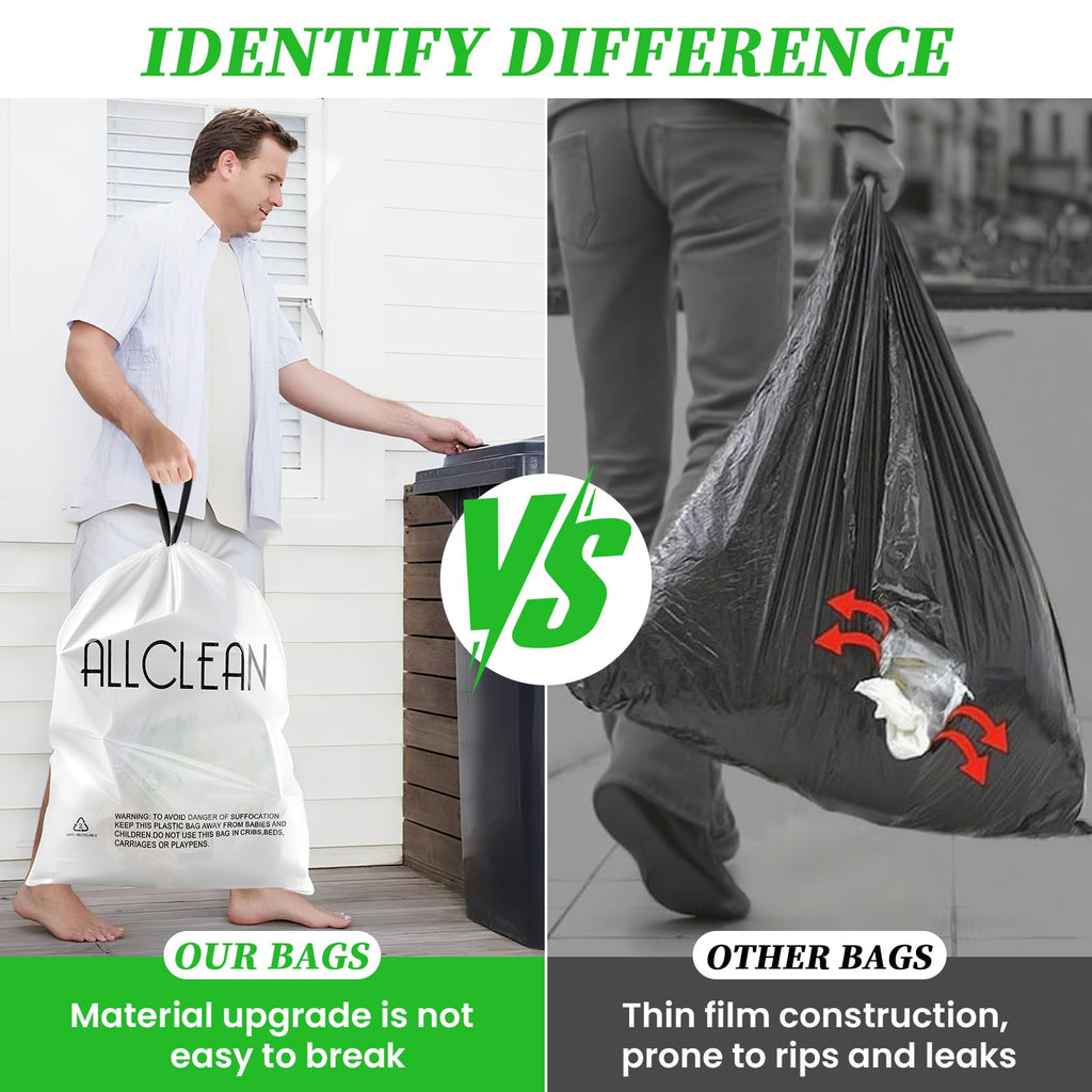 15 Gallon Drawstring Tall Kitchen Trash Bags K213095