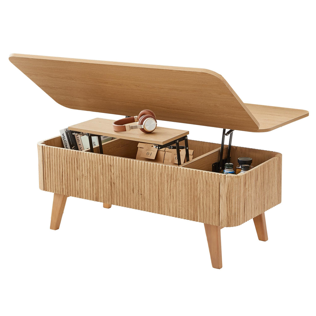 3 in 1 Lift Top Convertible Coffee Table with Storage A94389