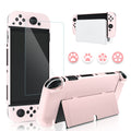 Pink Protective Hard Cover for Nintendo Switch OLED D58830