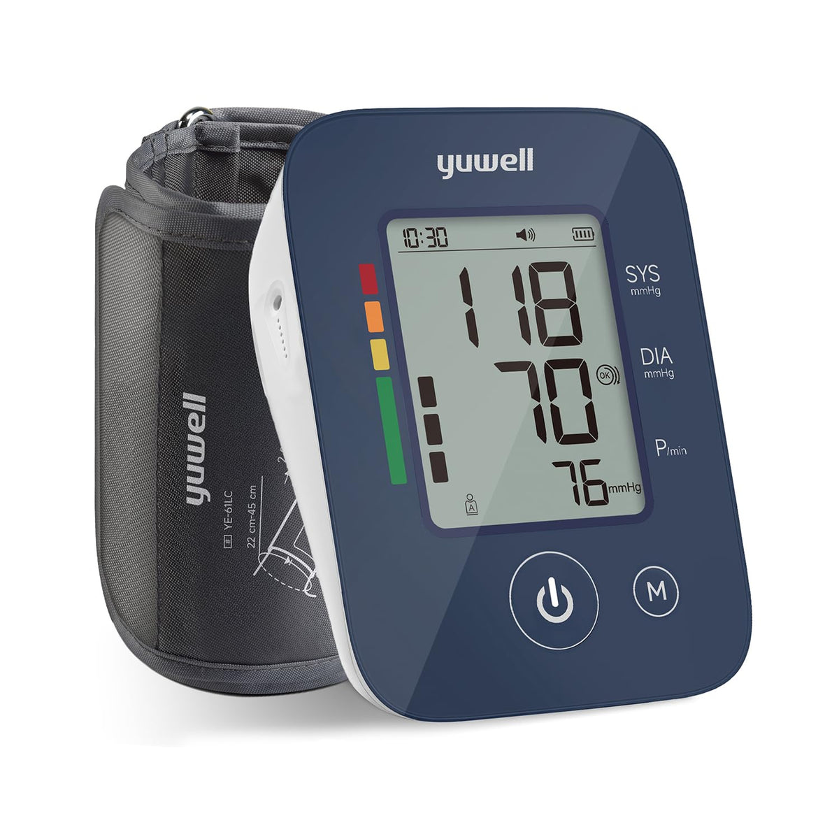 Automatic Upper Arm Blood Pressure Monitor with Adjustable Cuff G92949