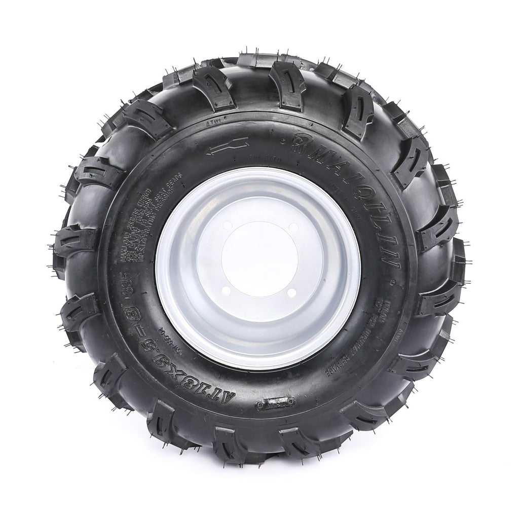 19x7-8 8 Inch All Terrain Tubeless Tire Wheel Assembly 4 Pack N739281