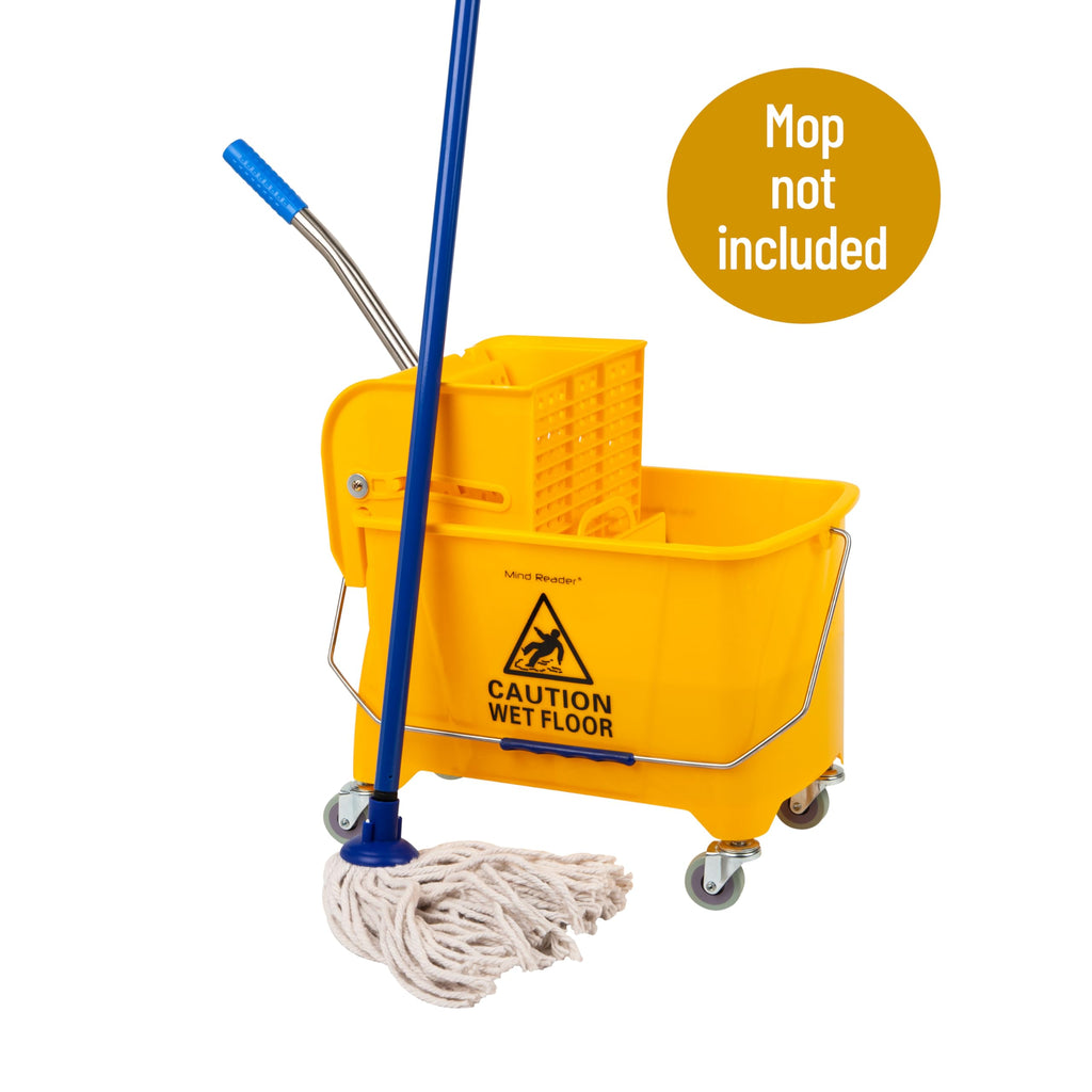 5.5-Gallon Mop Bucket with Wringer V19160