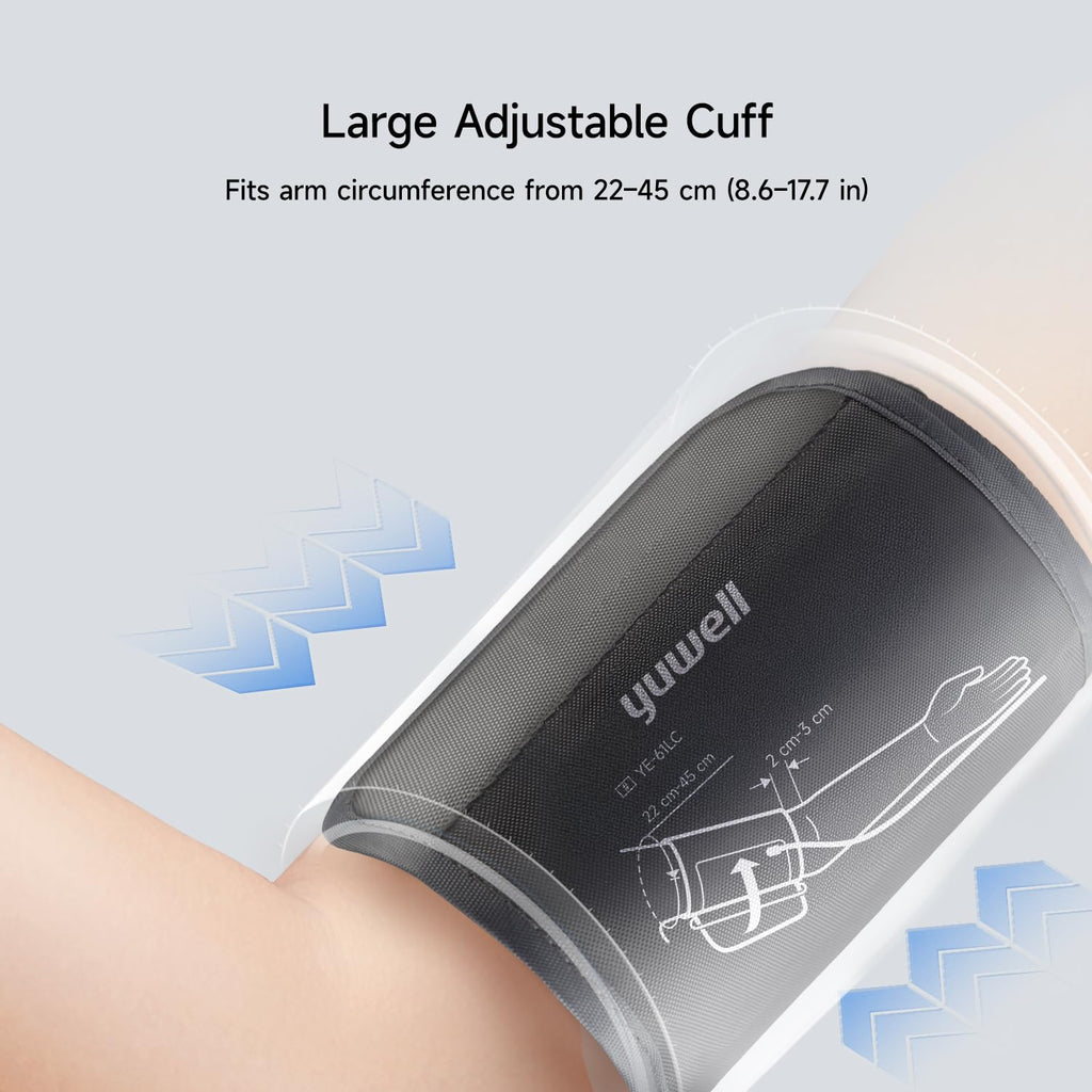 Automatic Upper Arm Blood Pressure Monitor with Adjustable Cuff G92949