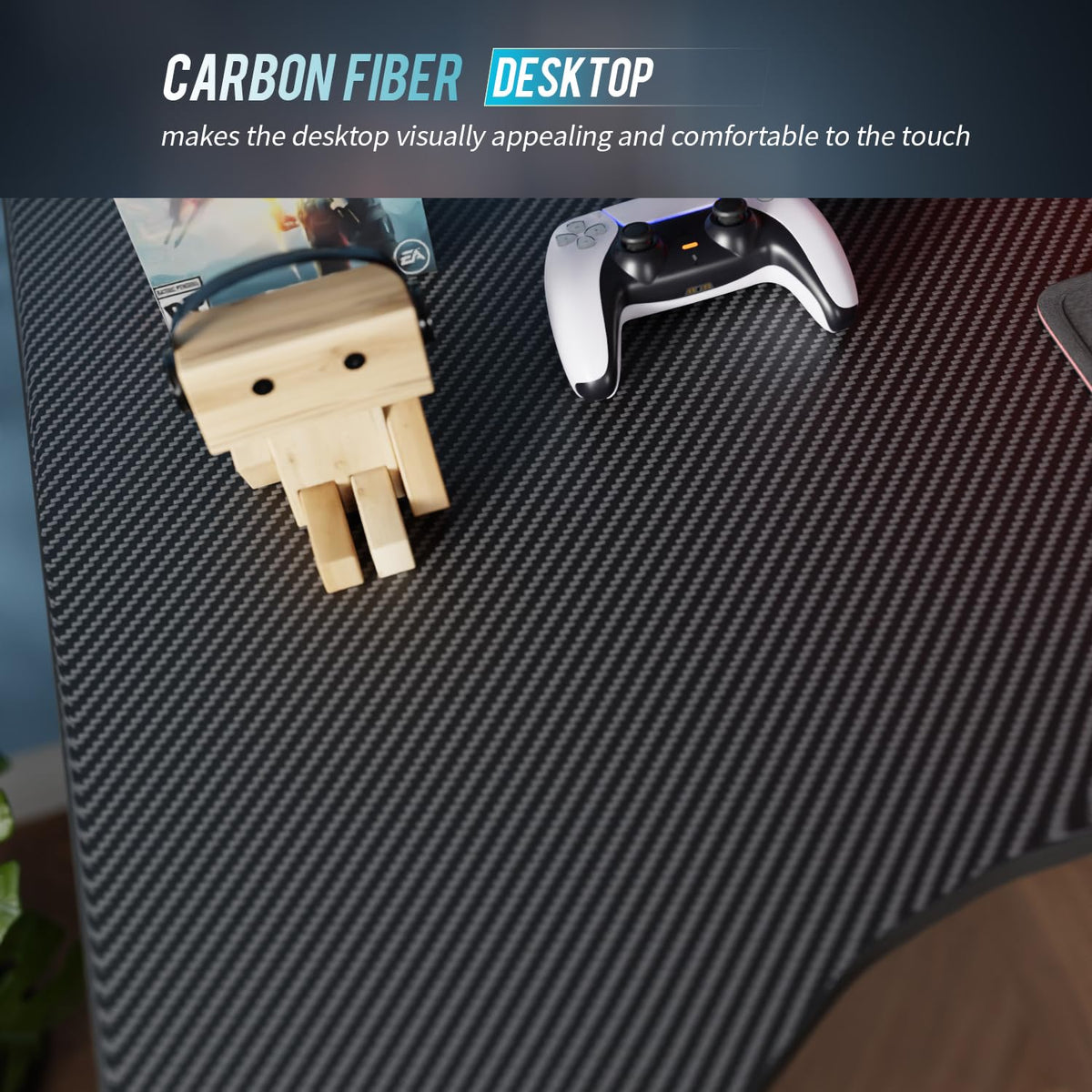 47" R-Shaped Gaming Table S285
