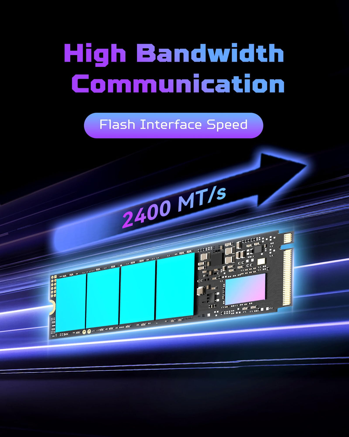 2TB M.2 2280 PCIe Gen 4 x4 NVMe Internal Solid State Drive P258269