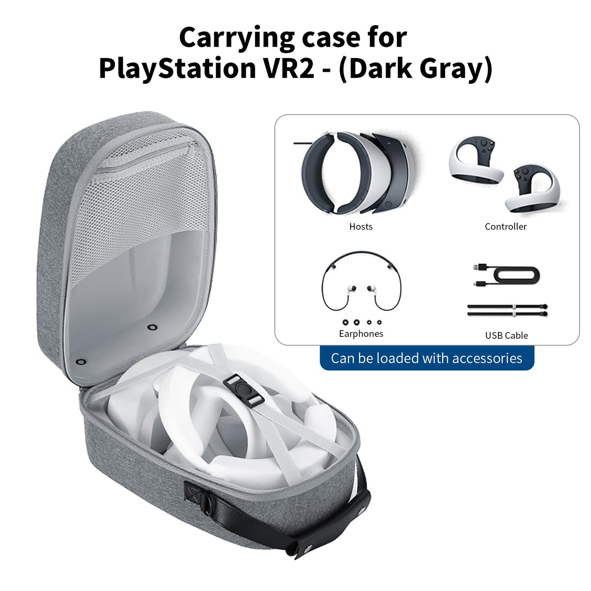 Carrying Case for PSVR2 Headset, Controllers & Accessories V502846