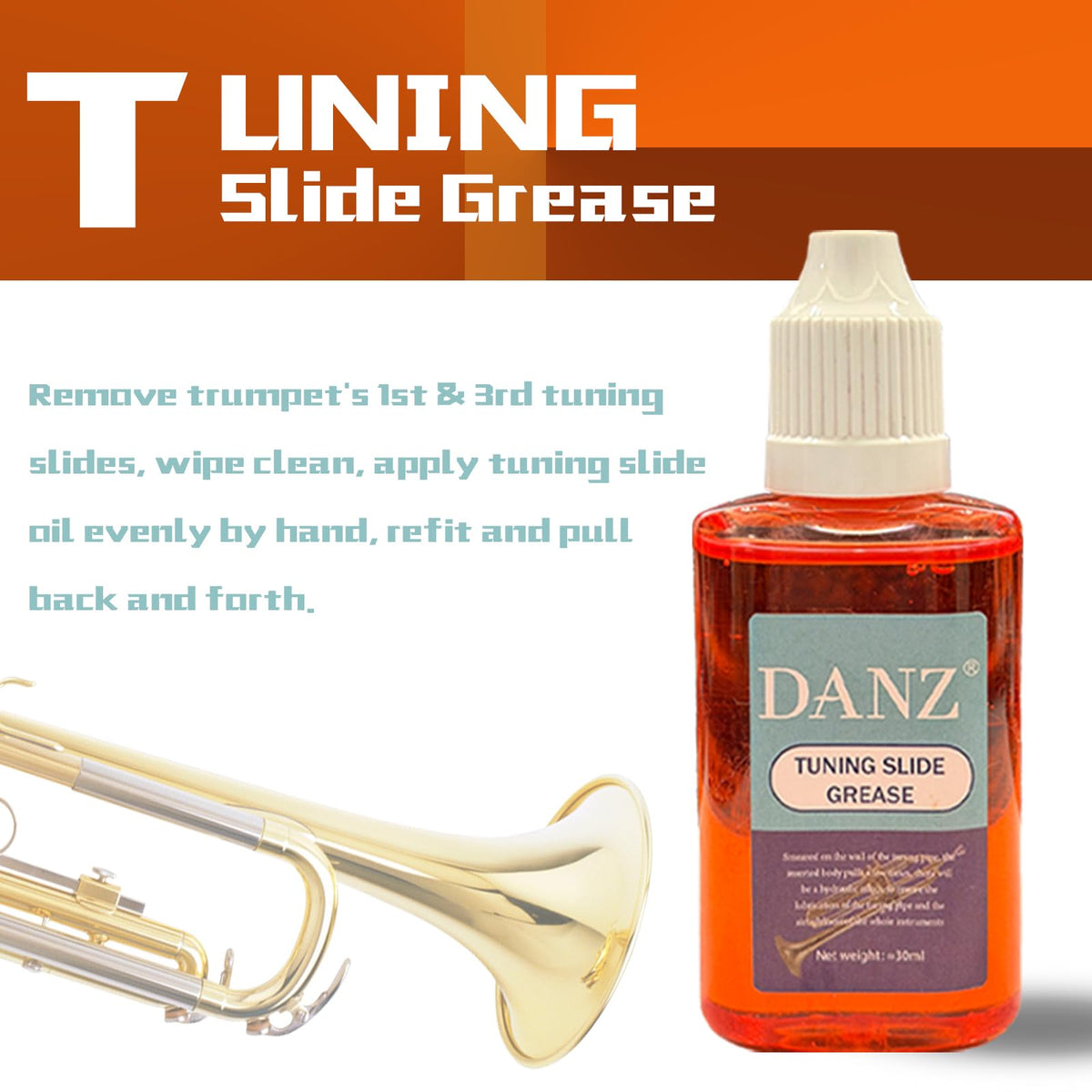 Trumpet Cleaning Kit with Storage Box E45156