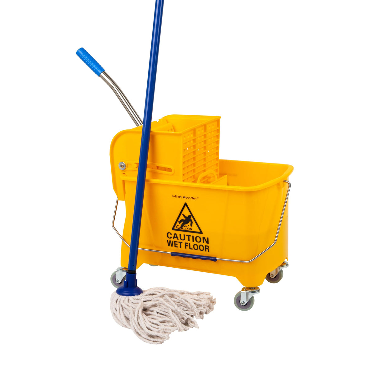 5.5-Gallon Mop Bucket with Wringer V19160