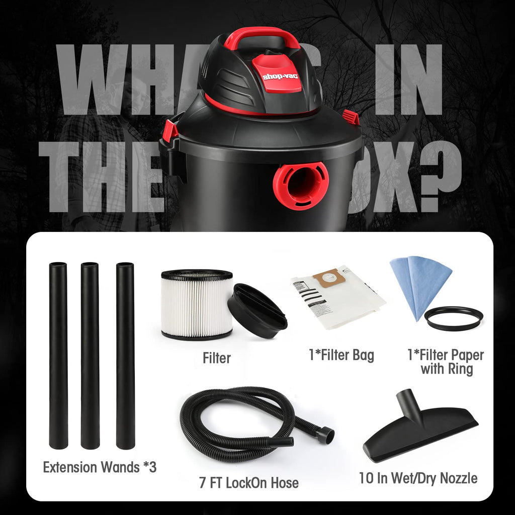 6 Gallon Wet/Dry Vac with Blower Q3080