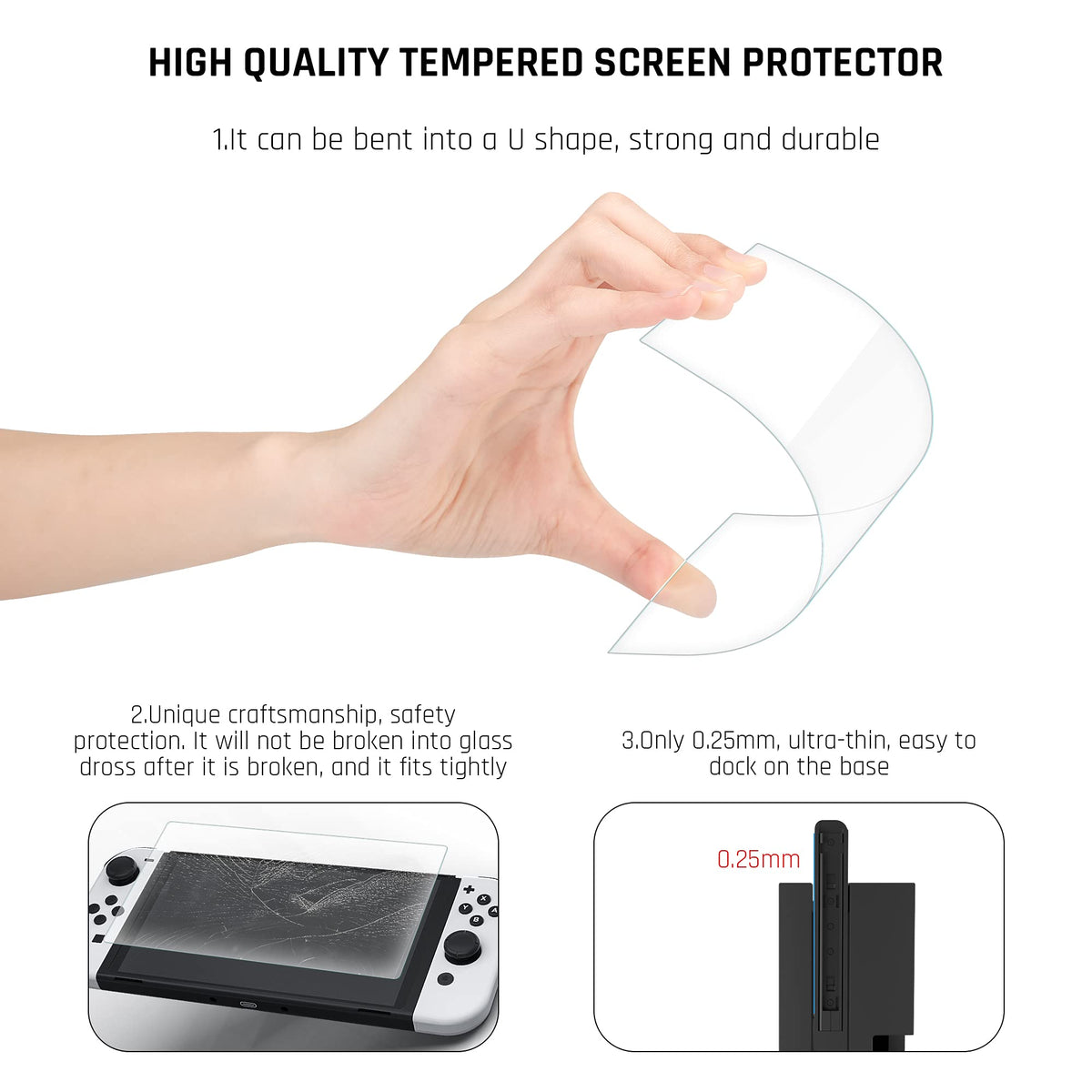 Pink Protective Hard Cover for Nintendo Switch OLED D58830