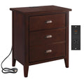 Chocolate Cherry Nightstand Side Table O13271