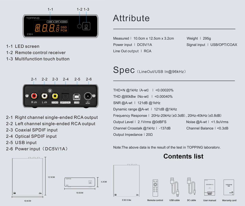 Black Hi-Res DAC Preamp Z600367